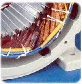 電動(dòng)機(jī)電涌時(shí)線圈變化圖